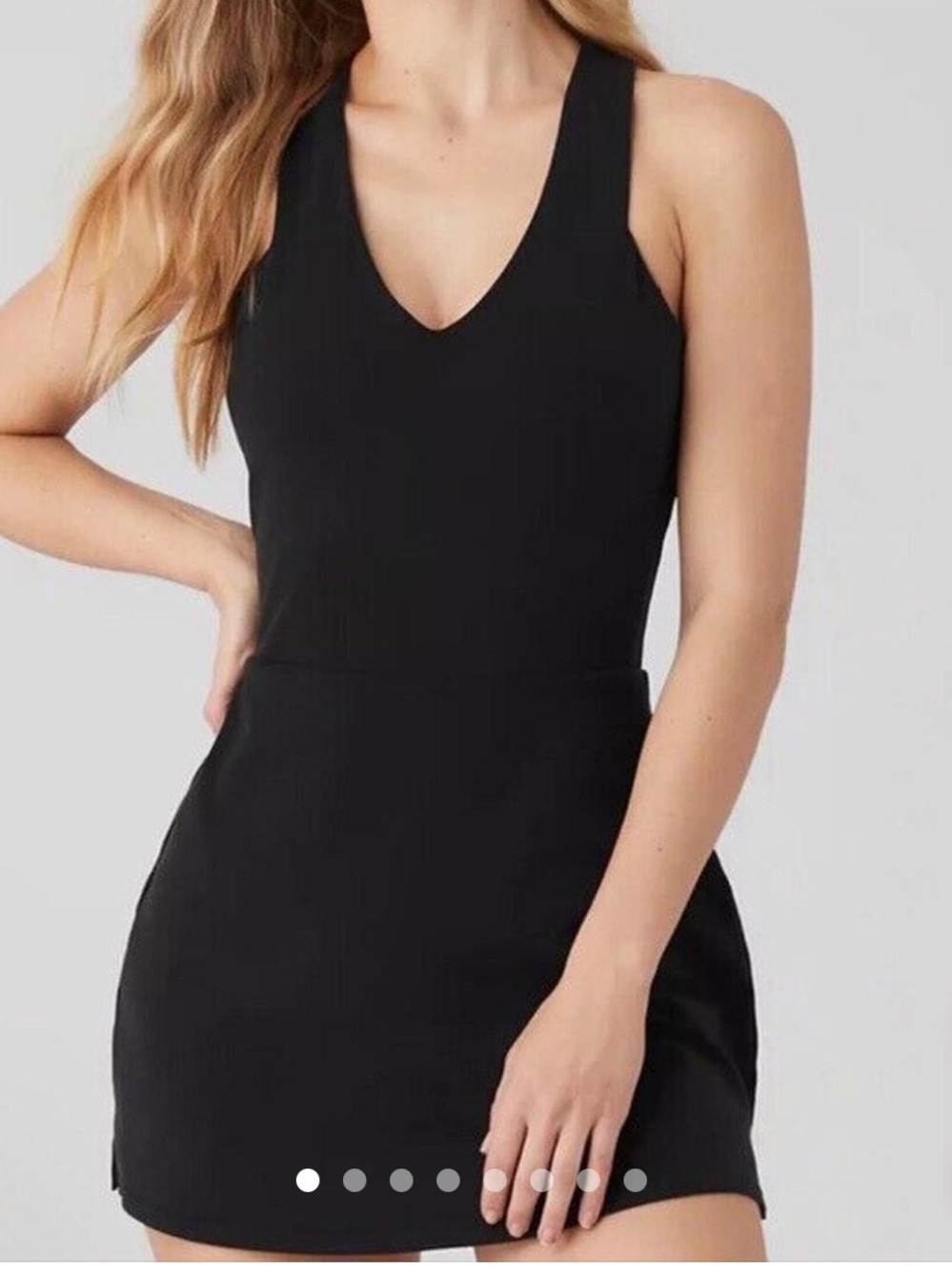 NWT alo yoga Airbrush Real Dress in Black - Picture 4 of 9